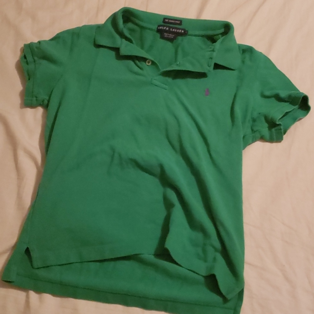 DONATED Green Polo